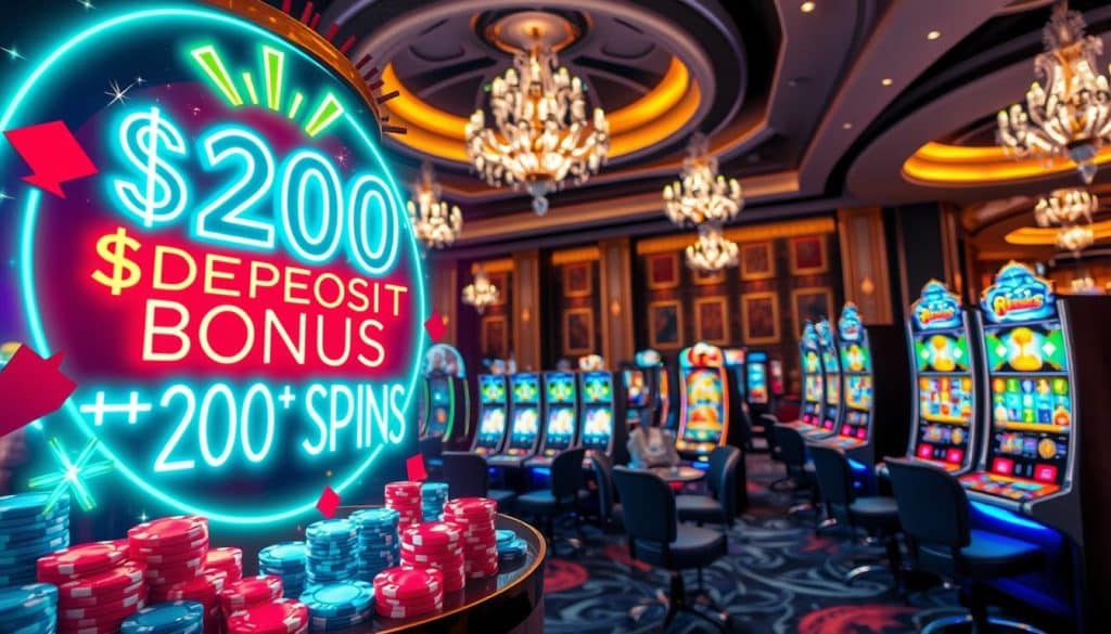 $200 no deposit bonus 200 free spins real money